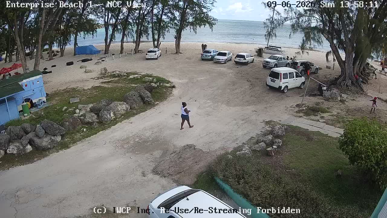 View from the Enterprise Beach camera